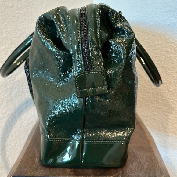 Longchamp Legends verni large satchel bag Edition Limitée NWT!!!! - Picture 8 of 14